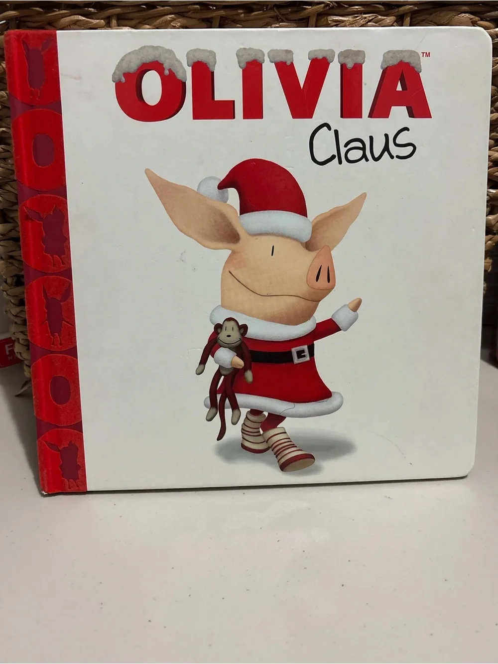Olivia Claus Hardcover Christmas Book for Kids